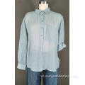 Ladie&#39;s Shirt Collar Shirt met lange mouwen